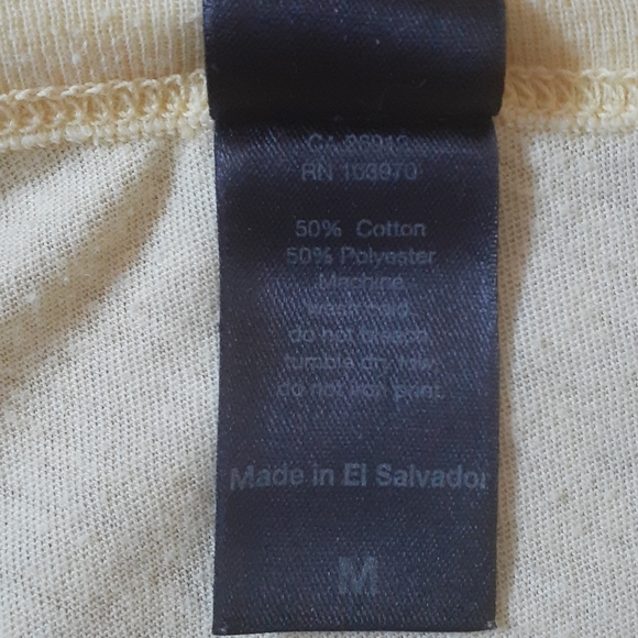 Obey T-Shirt Men Size M Yellow/Black - Picture 5 of 5